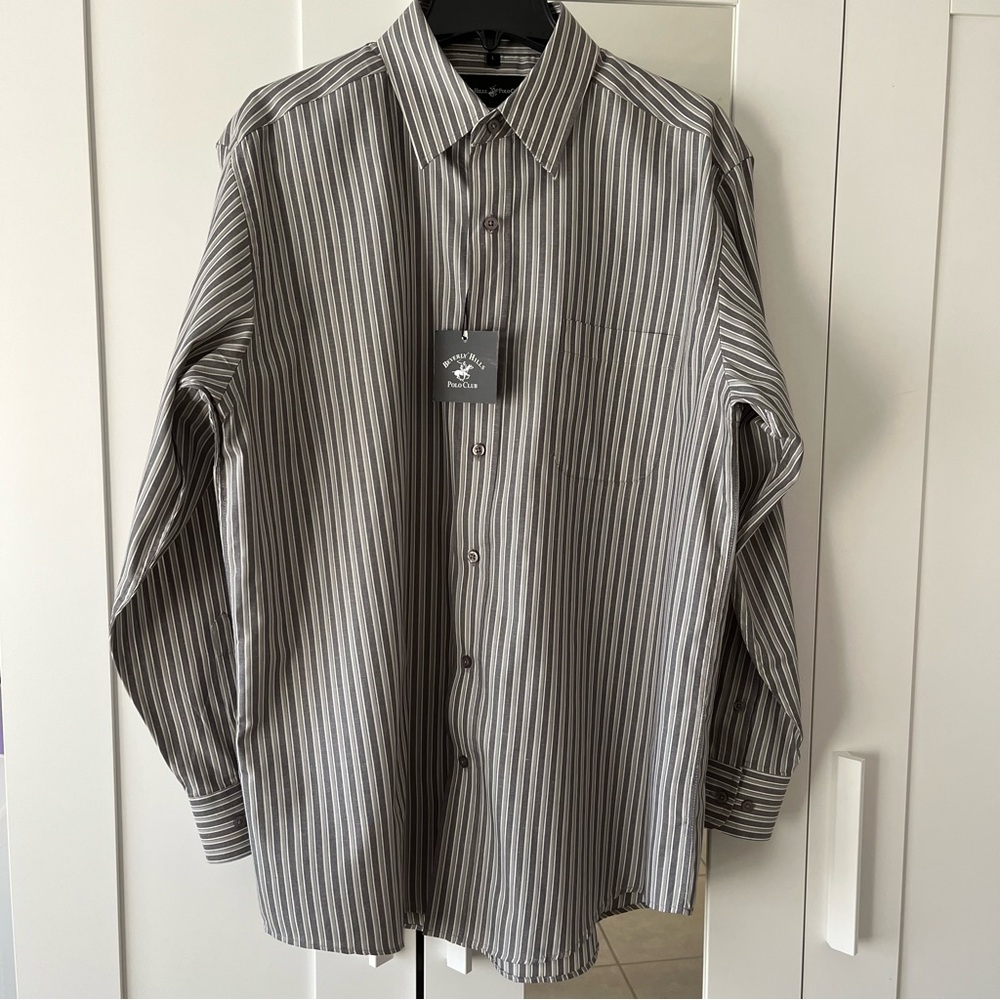 Mens Beverly Hills Polo Club Shirt Size Large